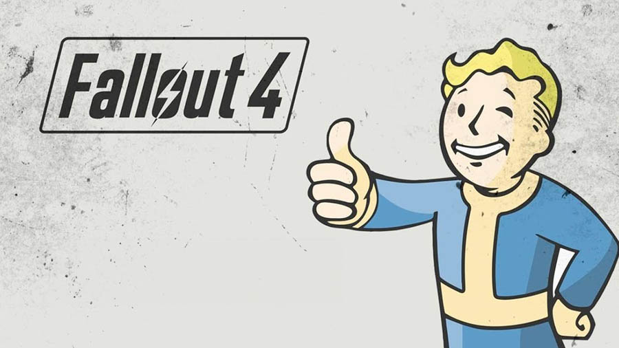 The Official Picture of Fallout 4 with Vault Boy, One of best open world games for steam.