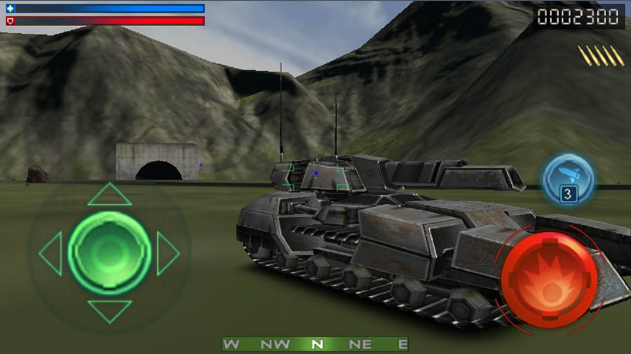 A picture of the game, featuring the controls.