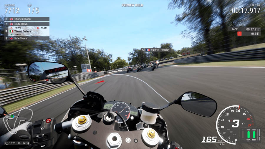 A picture of Ride 4, one of the best bike games for PC.