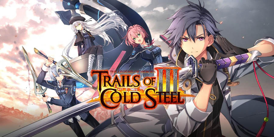 The Official Picture of The Legend of Heroes: Trails of Cold Steel III with its Characters, One of the JRPG games for Switch.