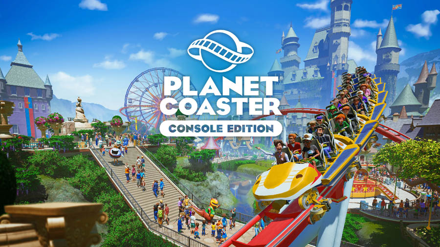 The Official Picture of Planet Coaster: Console Edition, One of life simulation games PS5.