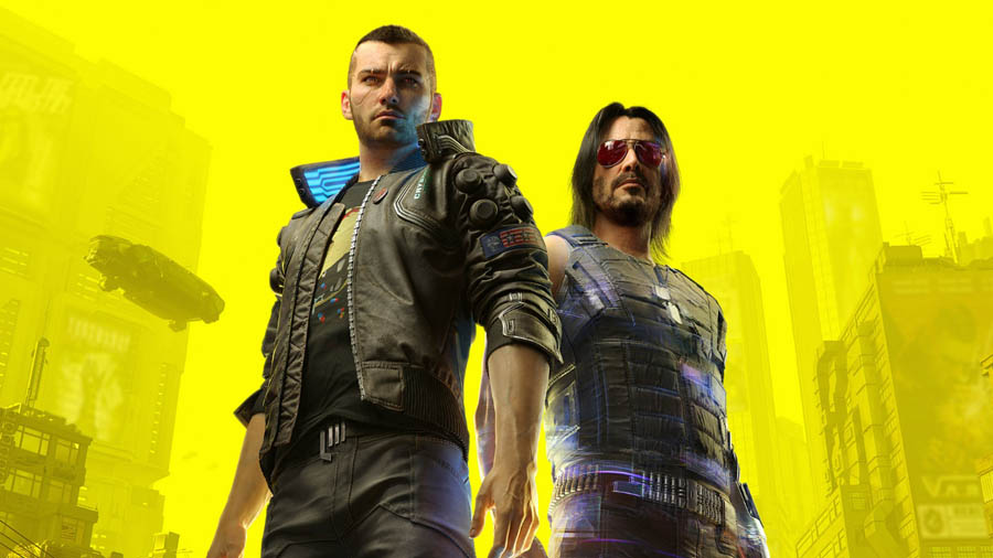 An official photo of Cyberpunk 2077.