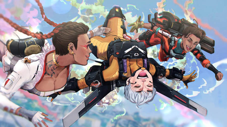 The Art of Apex Legends with its Legends.