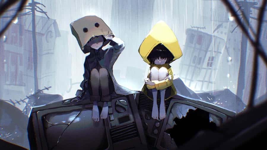 The Art of Little Nightmares II with its characters, One of Top 15 Horror PS5 Video Games That Will Haunt Your Dreams.