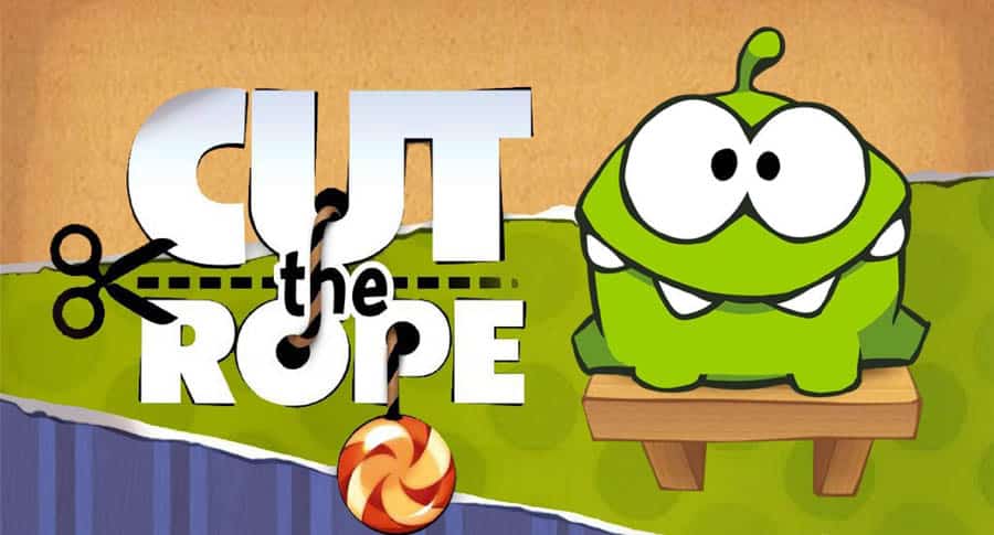 An official wallpaper of Cut the Rope.