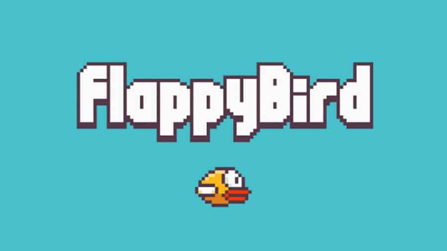 An official picture of Flappy Bird.