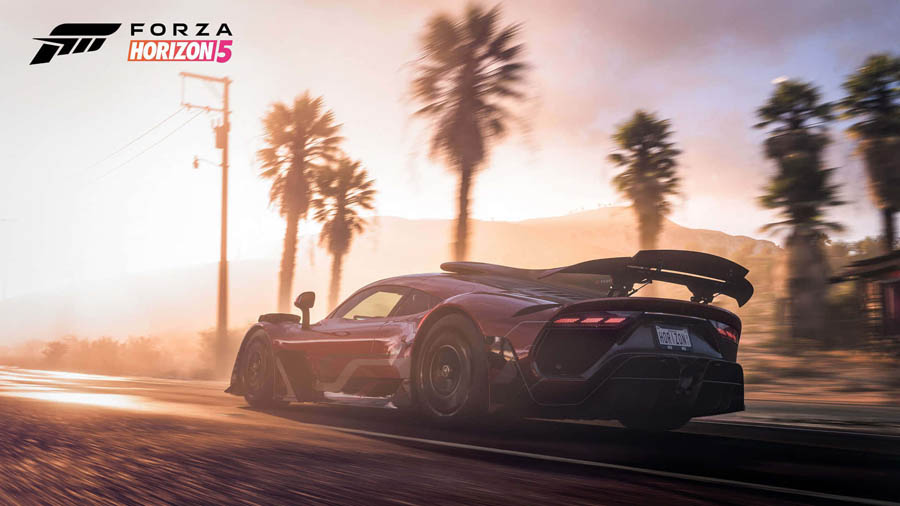 An official picture of Forza Horizon 5.