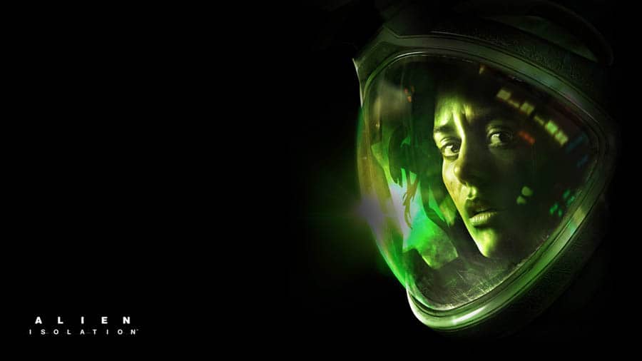 A wallpaper of Alien: Isolation.