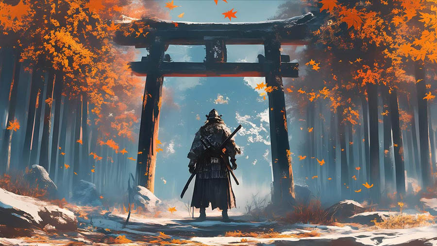 The Art ofGhost of Tsushima with its character, One of 10 PS4 Anti-Hero Games That Blur the Lines of Morality.