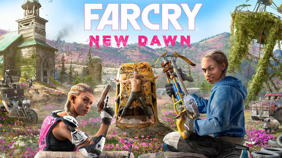 An official photo of Far Cry New Dawn.