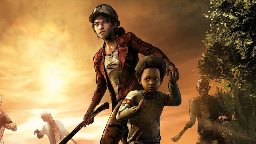 An official picture of Telltale’s The Walking Dead.