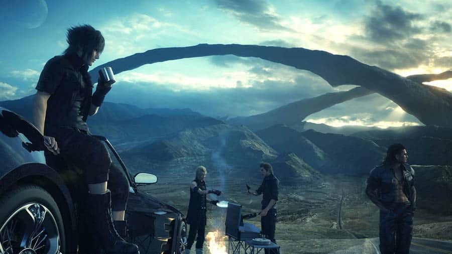 An official photo of Final Fantasy XV.