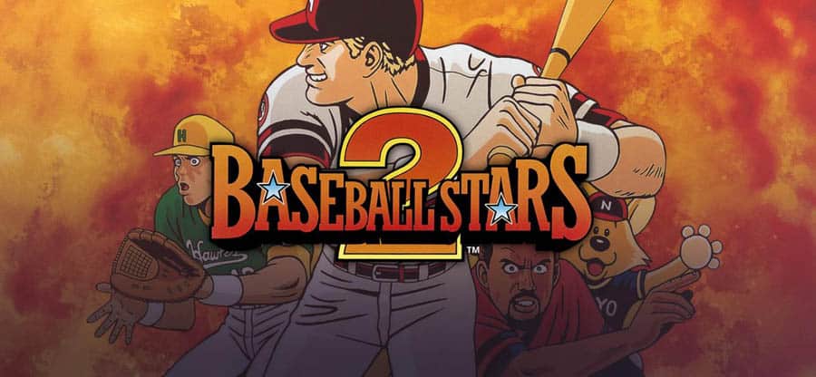 A main wallpaper of Baseball Stars 2, one of the best baseball games for mac.