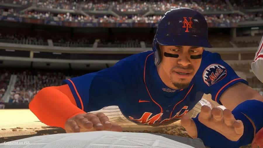 A picture of MLB The Show 21, one of the best baseball games for pc.