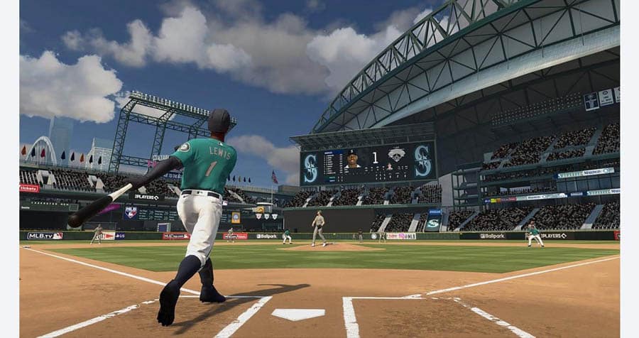 A main photo of R.B. I Baseball 21, one of the best baseball games for switch.