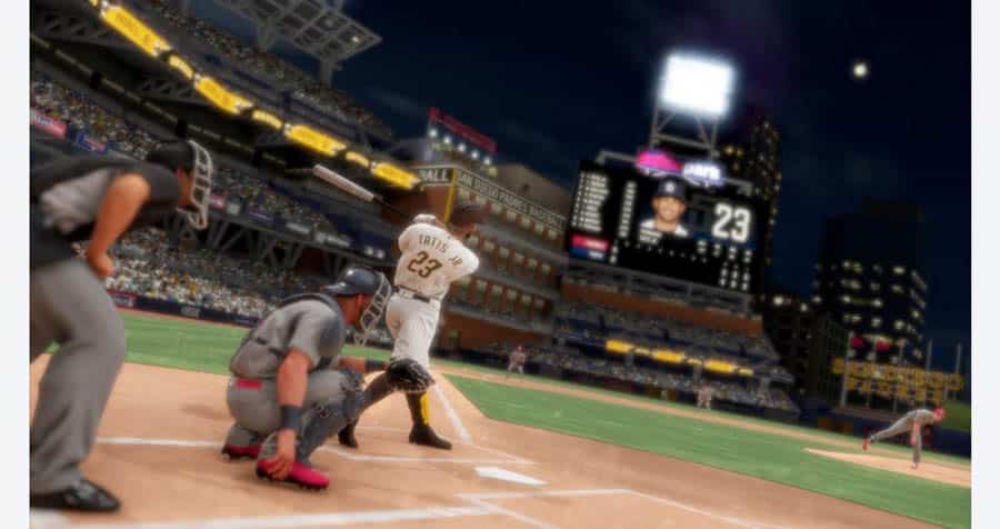 An official wallpaper of R.B. I Baseball 20.