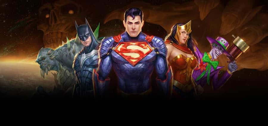 A picture of DC Legends: Battle for Justice, one of the best batman games for ios.