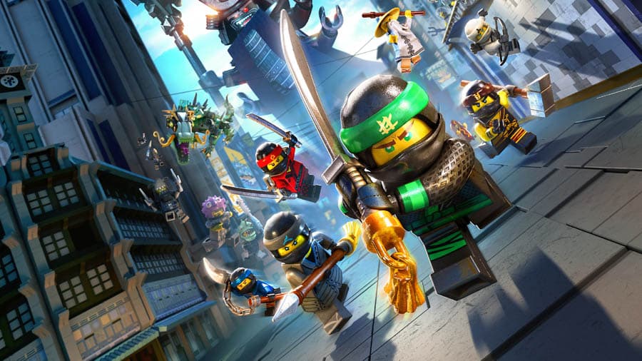 A picture of The LEGO Ninjago Movie Video Game, one of the best batman games for mac.