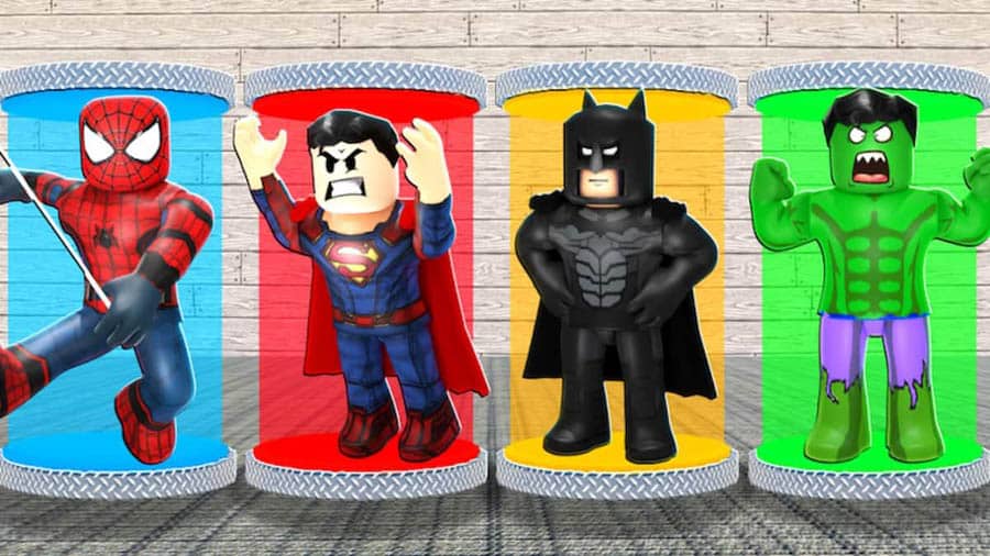 A picture of Superhero Tycoon, one of the best batman games for roblox.