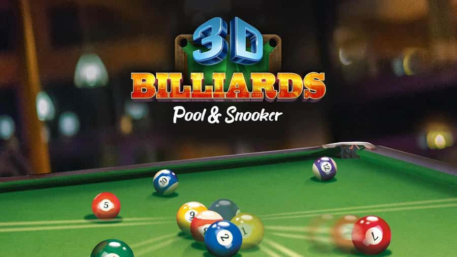 The Official Picture of 3D Billiards - Pool & Snooker, One of best billiard games for PS5.