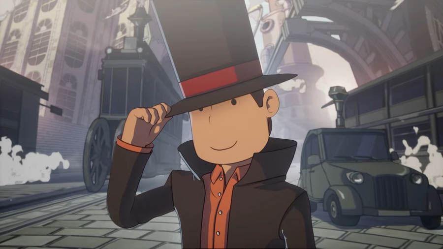 A main picture of Professor Layton Series.