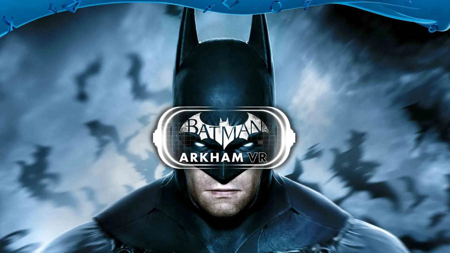 The official cover of Batman: Arkham VR.