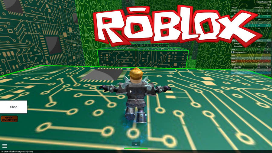 An official picture of Speed Run 4, one of the best brain games for Roblox.