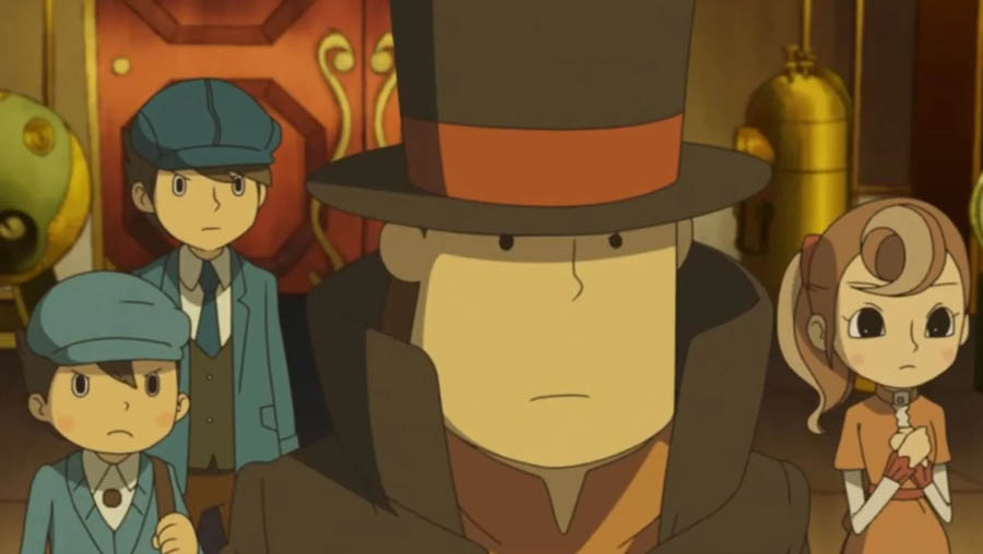 A picture of Professor Layton and the Unwound Future HD.