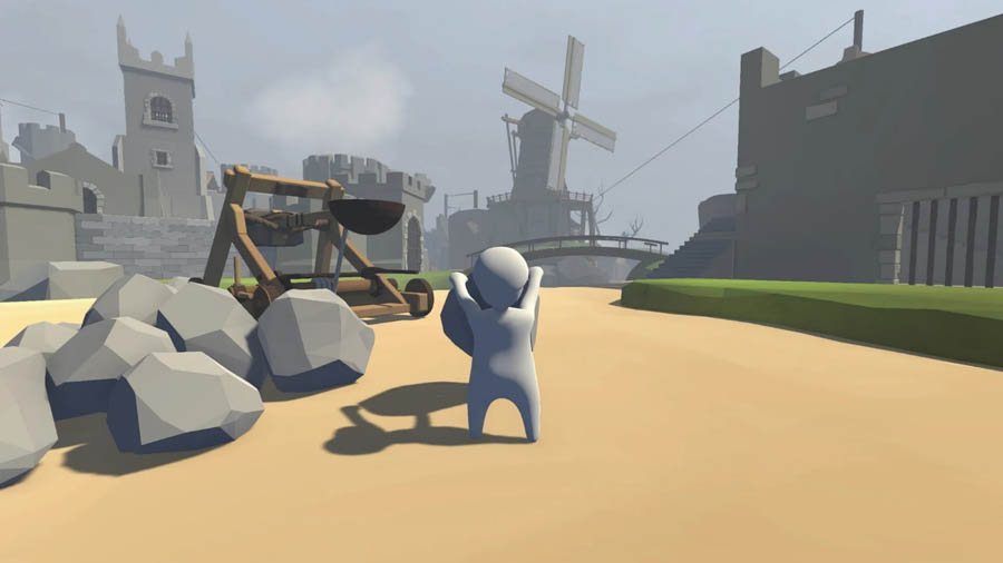 An official picture of Human Fall Flat.