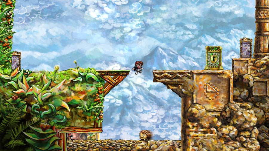 An official picture of Braid, one of the best brain games for Xbox.