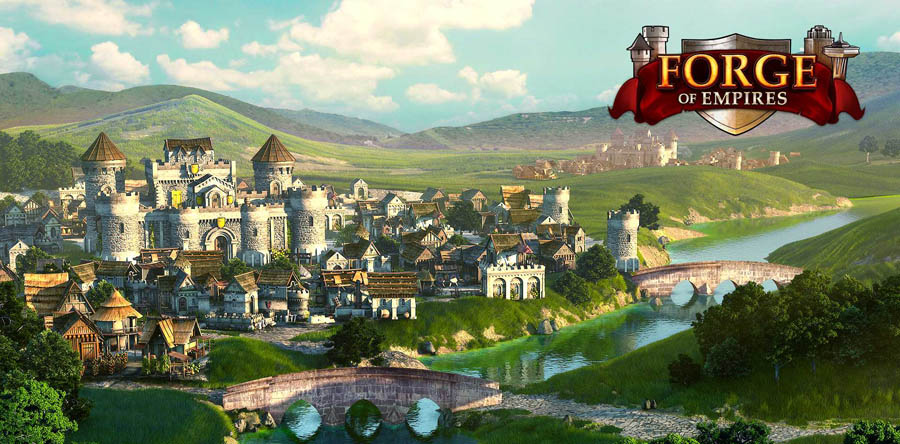 An official picture of Forge of Empires, one of the best building games for chrombook.