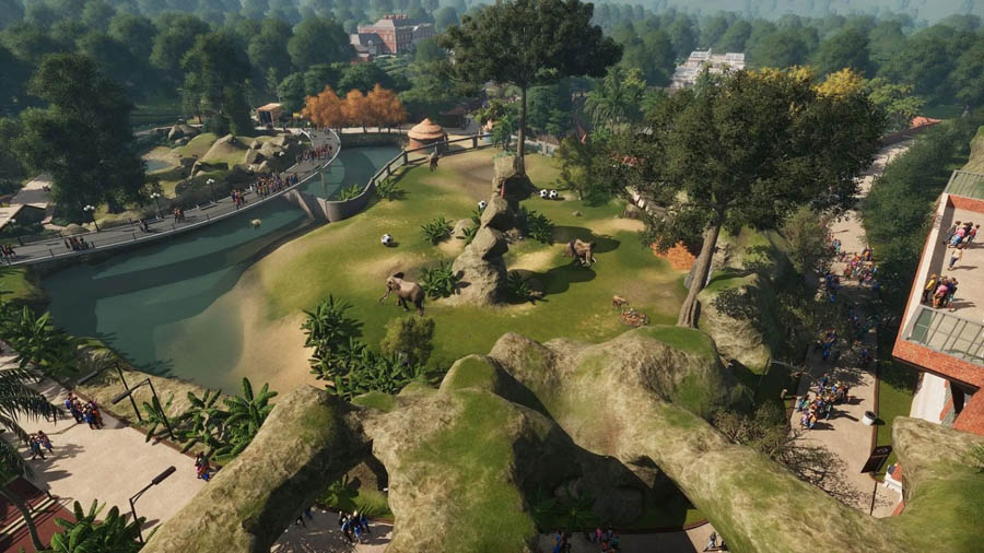 An official picture of Planet Zoo, one of the best building games for PC.