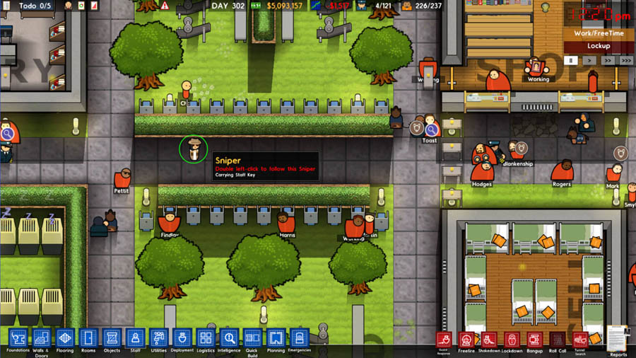 An official wallpaper of Prison Architect.