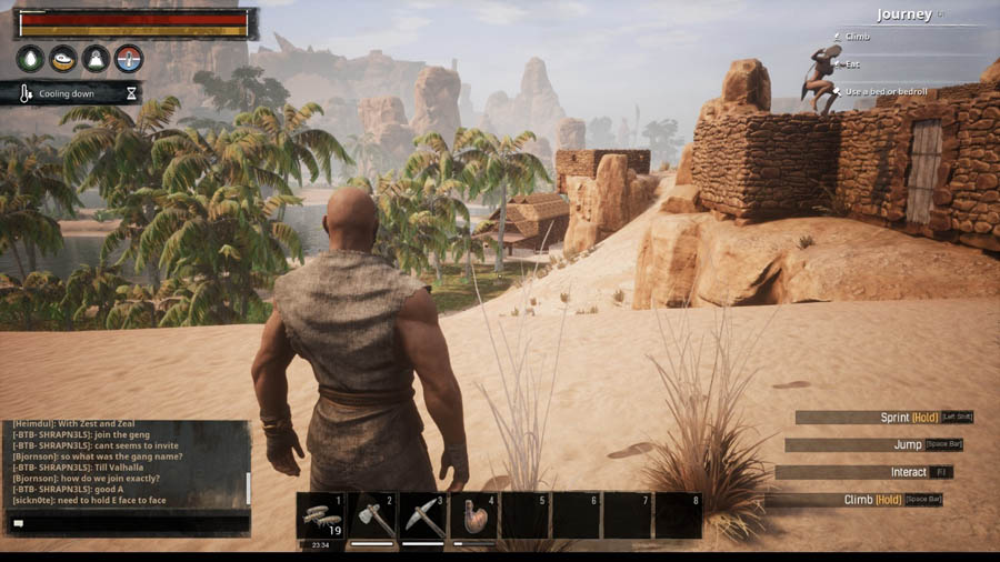 An official photo of Conan Exiles, one of the best building games for Xbox.