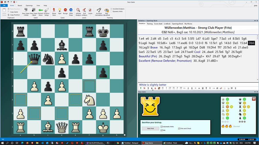 A main picture of Fritz 18, one of the best chess games for pc.