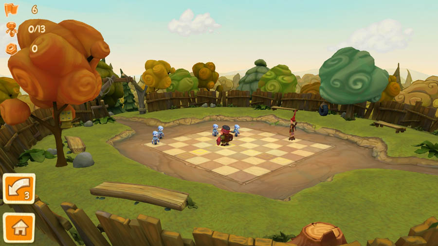 An official picture of Board Defenders, one of the best chess games for steam.