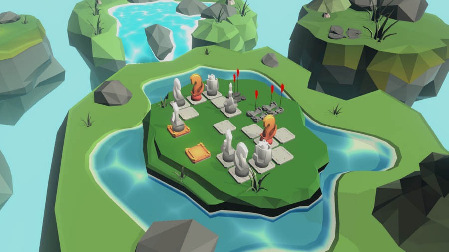 A picture of Chess Knights: Viking Lands.