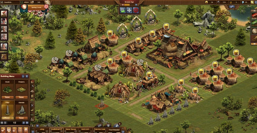 An official picture of Forge of Empires, one of the best civilization games for iOS.