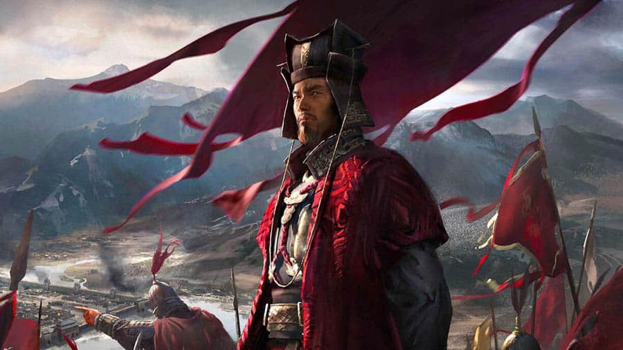 A main picture of Total War: Three Kingdoms, one of the best civilization games for Mac.