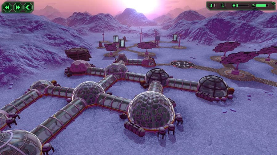 A main picture of Planetbase, one of the best civilization games for PS4.