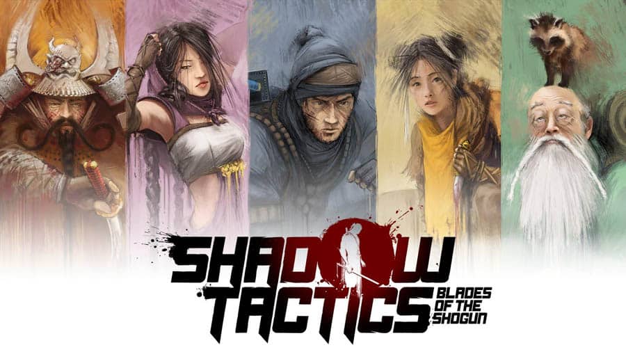 A wallpaper of Shadow Tactics: Blades of the Shogun, one of the best commando games for Mac.