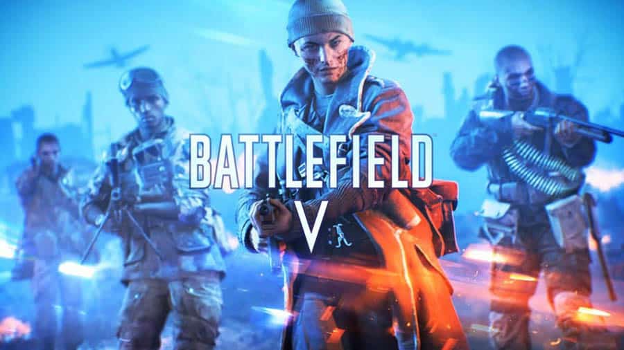 The official picture of Battlefield V, one of the best commando games for PS4.