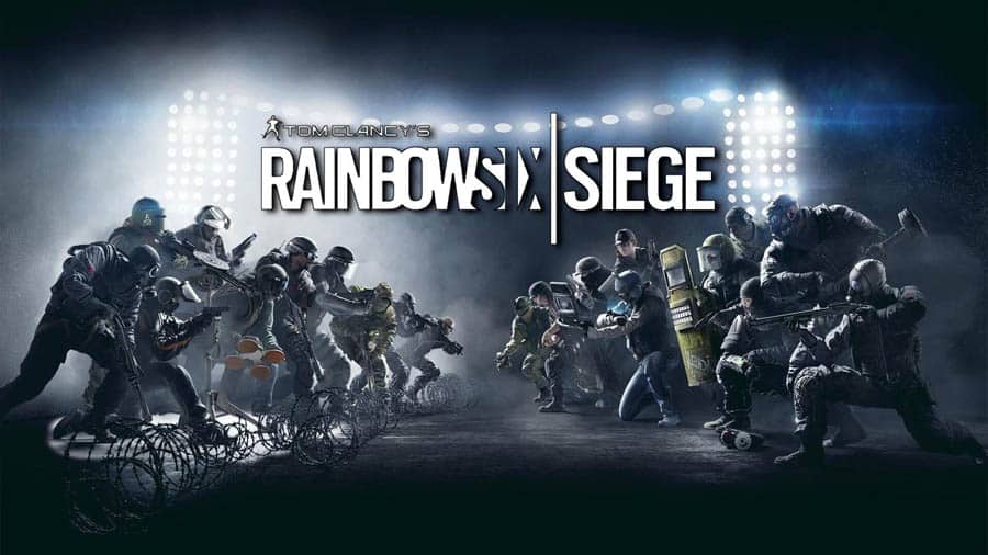 An official wallpaper of Tom Clancy’s Rainbow Six Siege.