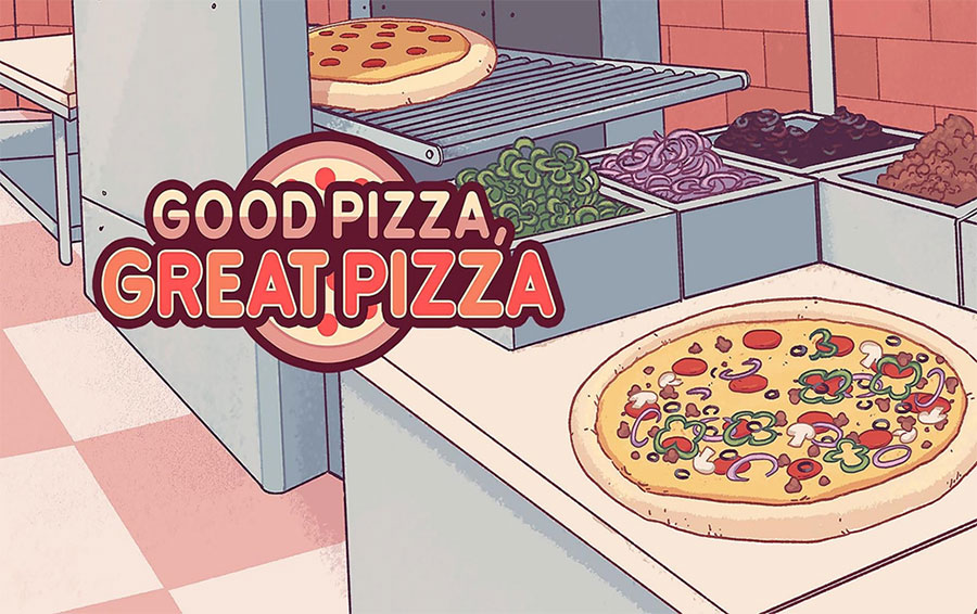 The Official Picture of Good Pizza, Great Pizza, One of best cooking games for chromebook.