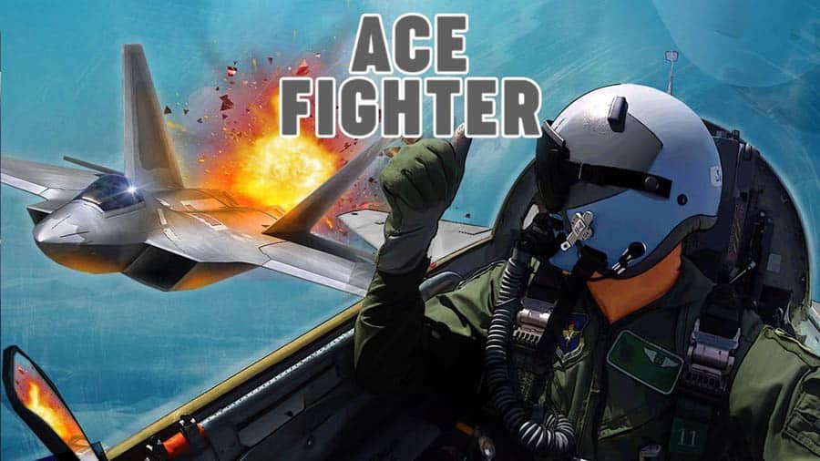 A picture of Ace Fighter: Modern Air Combat, one of the best jet games for android.