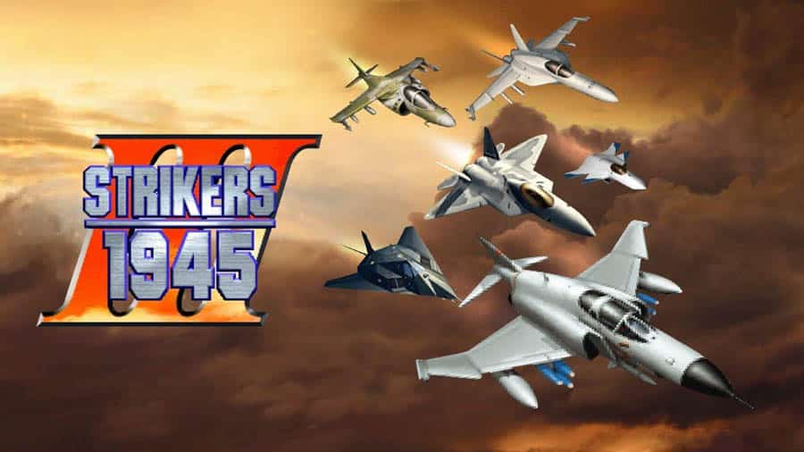 A picture of Strikers 1945, one of the best jet games for android.