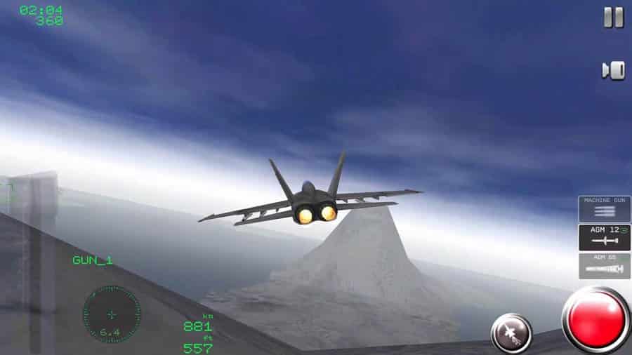 A wallpaper of Air Navy Fighters, one of the best jet games for android.