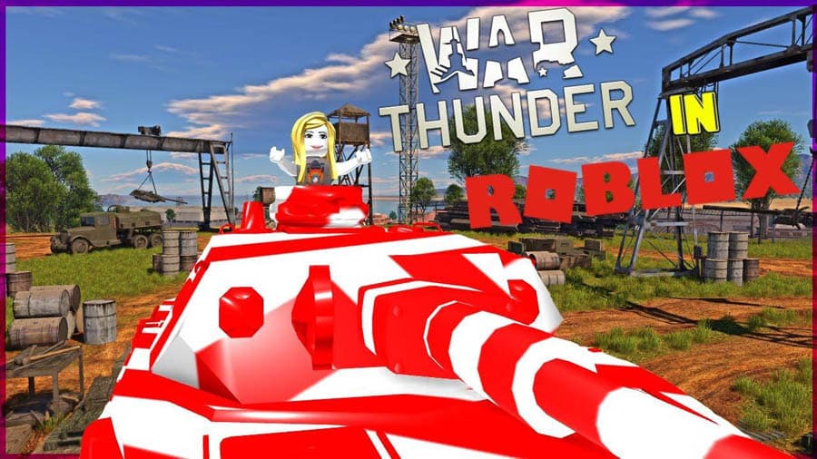 A wallpaper of War Thunder Roblox Edition.