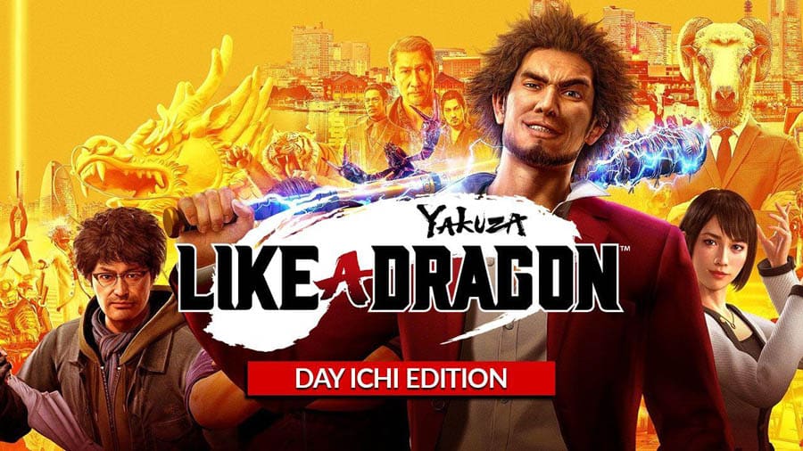 The official cover of Yakuza: Like a Dragon.