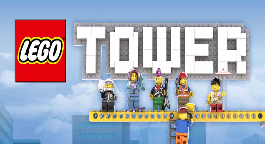 A picture of LEGO Tower, one of the best lego games for android.